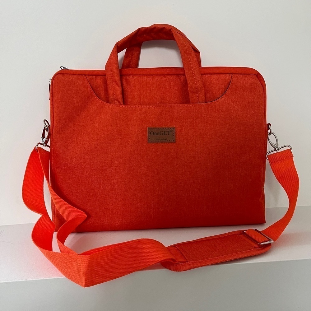 ONE GET Laptop Bag School Business Academia Office Commute Detachable Strap